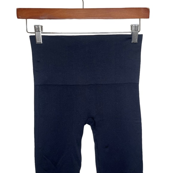 Spanx Leggings Navy Blue Shapewear Medium - Picture 5 of 9